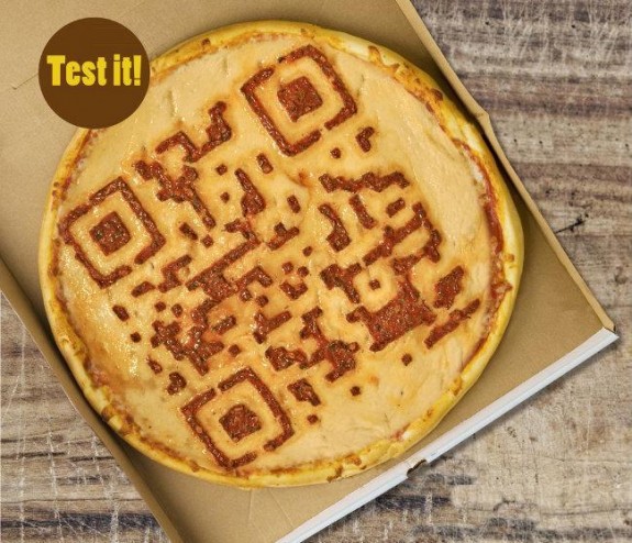 qr code pizza